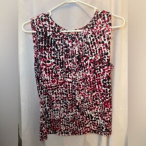 Calvin Klein Women's Tank Top - Black, Red, White